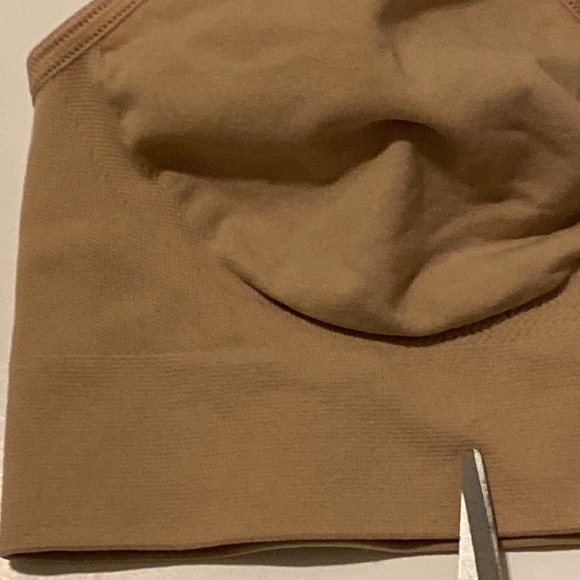 3/$30* NWT Medium Hanes Nude Seamless Softcup Bra Sleep SoftComfortable Bralette - Picture 8 of 8